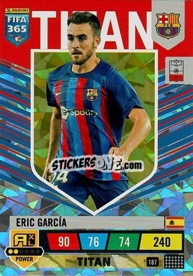 Figurina Eric García - FIFA 365: 2022-2023. Adrenalyn XL - Panini