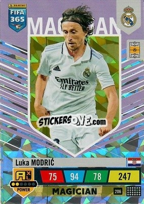 Sticker Luka Modrić - FIFA 365: 2022-2023. Adrenalyn XL - Panini