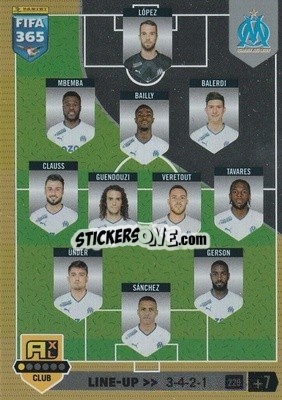 Figurina Line-up - FIFA 365: 2022-2023. Adrenalyn XL - Panini