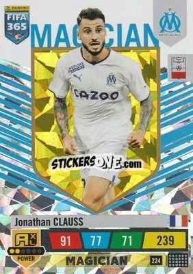 Sticker Jonathan Clauss - FIFA 365: 2022-2023. Adrenalyn XL - Panini