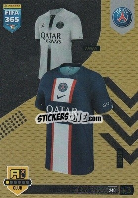 Sticker Second Skin - FIFA 365: 2022-2023. Adrenalyn XL n. 240 - Panini