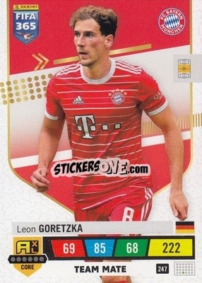 Sticker Leon Goretzka - FIFA 365: 2022-2023. Adrenalyn XL - Panini