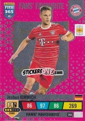 Sticker Joshua Kimmich - FIFA 365: 2022-2023. Adrenalyn XL n. 253 - Panini