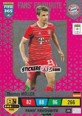 Sticker Thomas Müller - FIFA 365: 2022-2023. Adrenalyn XL - Panini