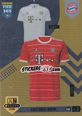 Sticker Second Skin - FIFA 365: 2022-2023. Adrenalyn XL n. 258 - Panini