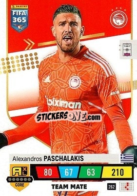 Sticker Alexandros Paschalakis - FIFA 365: 2022-2023. Adrenalyn XL n. 262 - Panini