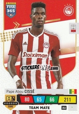 Sticker Pape Abou Cissé - FIFA 365: 2022-2023. Adrenalyn XL n. 263 - Panini