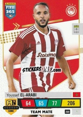 Sticker Youssef El-Arabi - FIFA 365: 2022-2023. Adrenalyn XL n. 269 - Panini