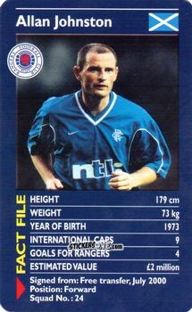 Cromo Tugay Kerimoglu - Rangers 2000-2001 n. 12 - Top Trumps