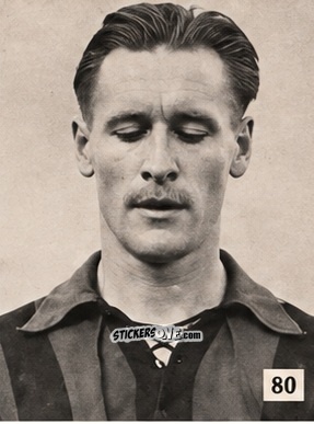 Figurina Liedholm - L' album Dello Sport Calcio 1953 n. 80 - ADRIANA
