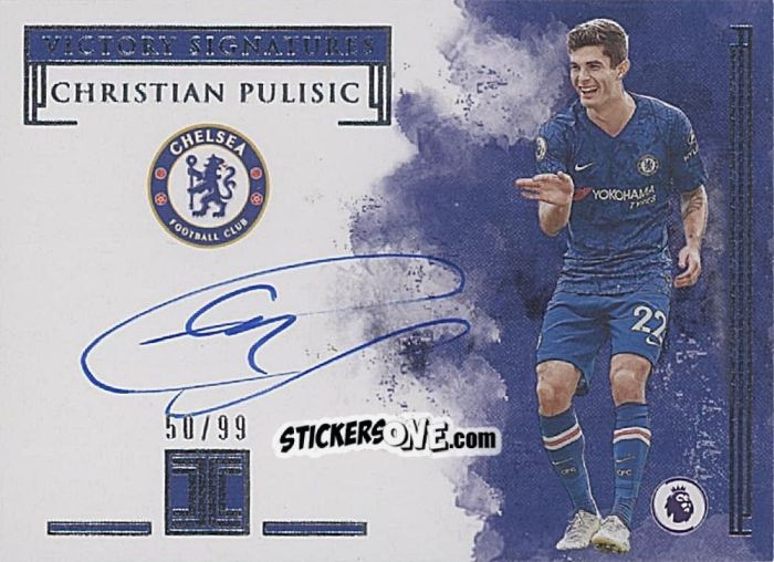 Cromo Christian Pulisic - Impeccable Premier League 2019-2020 n. IV-CP - Panini