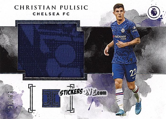 Cromo Christian Pulisic - Impeccable Premier League 2019-2020 n. P-CP - Panini