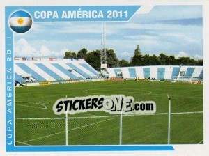 Cromo San Salvador de Jijui (Estadio 23 de Agosto) - Copa América. Argentina 2011 - Navarrete