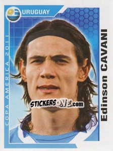 Sticker Edinson Cavani - Copa América. Argentina 2011 - Navarrete