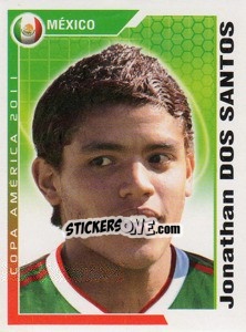 Sticker Jonathan Dos Santos - Copa América. Argentina 2011 n. 15 - Navarrete