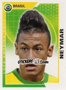 Sticker Neymar - Copa América. Argentina 2011 n. 20 - Navarrete