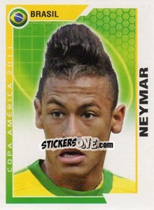 Figurina Neymar - Copa América. Argentina 2011 - Navarrete