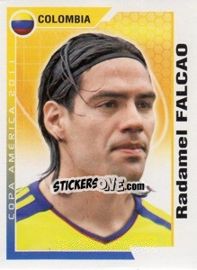 Sticker Radamel Falcao - Copa América. Argentina 2011 n. 21 - Navarrete