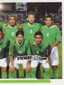 Figurina Bolivia - 2 (team sticker - puzzle) - Copa América. Argentina 2011 - Navarrete