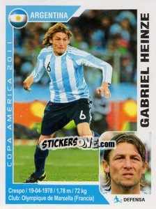 Sticker Gabriel Heinze