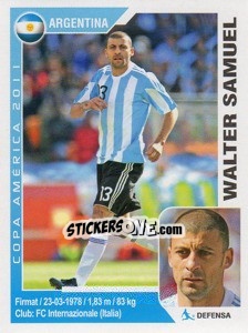 Sticker Walter Samuel