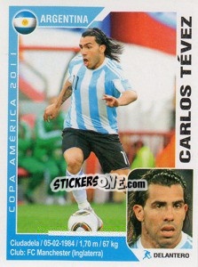 Cromo Carlos Tevez