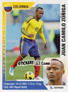 Sticker Juan Camilo Zuniga