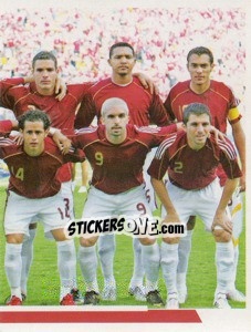 Sticker Venezuela - 2 (team sticker - puzzle) - Copa América. Argentina 2011 - Navarrete