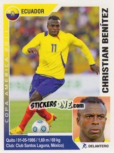 Sticker Christian Benitez