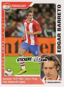 Sticker Edgar Barreto