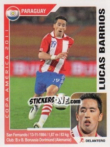 Sticker Lucas Barrios