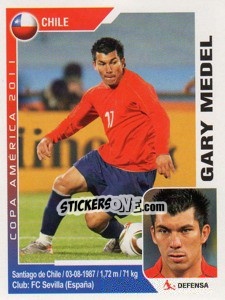 Sticker Gary Medel