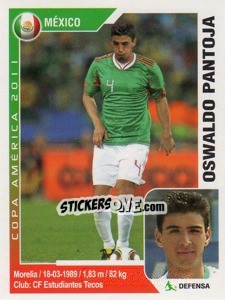 Sticker Oswaldo Pantoja - Copa América. Argentina 2011 - Navarrete