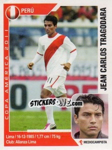 Sticker Jean Carlos Tragodara - Copa América. Argentina 2011 - Navarrete