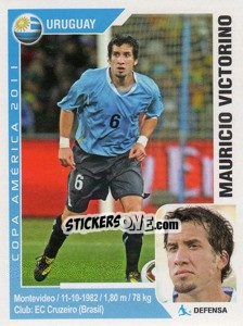 Sticker Mauricio Victorino - Copa América. Argentina 2011 - Navarrete
