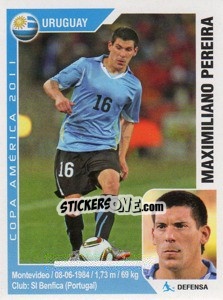Sticker Maxi Pereira - Copa América. Argentina 2011 - Navarrete