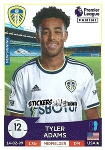 Cromo Tyler Adams - English Premier League 2022-2023 - Panini