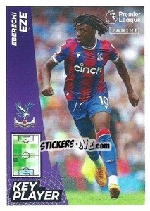 Cromo Eberechi Eze (Key Player) - English Premier League 2022-2023 - Panini