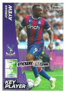 Sticker Jordan Ayew (Key Player) - English Premier League 2022-2023 n. 224 - Panini