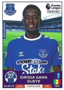 Cromo Idrissa Gueye - English Premier League 2022-2023 - Panini