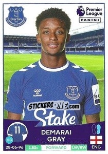Sticker Demarai Gray - English Premier League 2022-2023 n. 245 - Panini