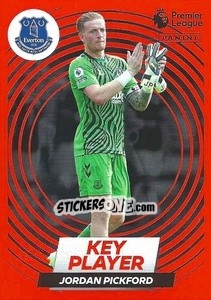 Sticker Jordan Pickford (Key Player) - English Premier League 2022-2023 n. 252 - Panini