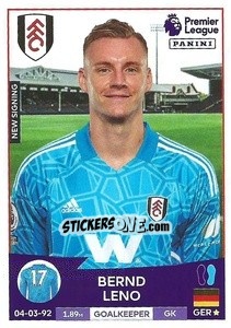 Sticker Bernd Leno - English Premier League 2022-2023 n. 257 - Panini