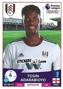 Sticker Tosin Adarabioyo - English Premier League 2022-2023 n. 260 - Panini