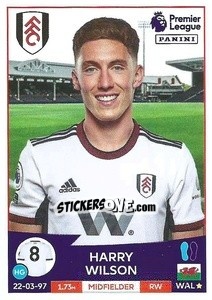 Sticker Harry Wilson - English Premier League 2022-2023 - Panini