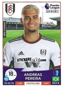 Sticker Andreas Pereira - English Premier League 2022-2023 - Panini