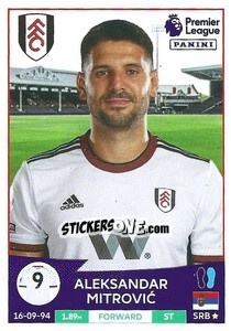 Sticker Aleksandar Mitrović - English Premier League 2022-2023 n. 272 - Panini