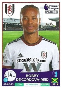 Sticker Bobby Decordova-Reid - English Premier League 2022-2023 n. 273 - Panini