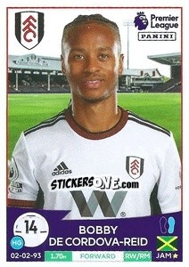 Cromo Bobby Decordova-Reid - English Premier League 2022-2023 - Panini