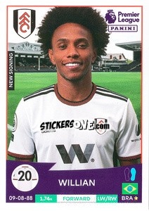 Sticker Willian - English Premier League 2022-2023 - Panini